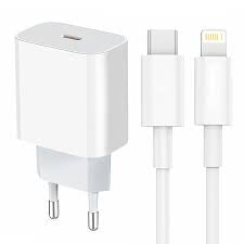 CARGADOR USB-C APPLE 20W + CABLE TIPO C
